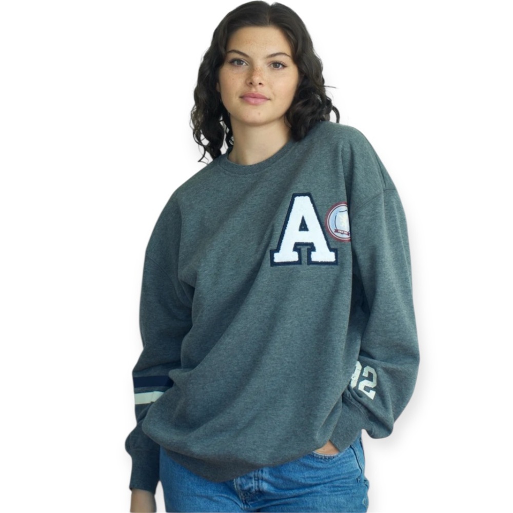 Oak & Trellis Lettered Crewneck Sweatshirt
